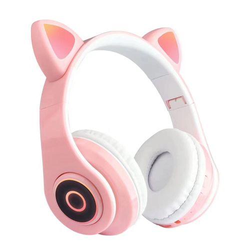 Image of B39 Over Ear Music Headset Cat Ear Glowing Headphone